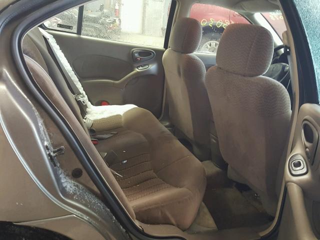 1G2NF52E52M652994 - 2002 PONTIAC GRAND AM S BROWN photo 6