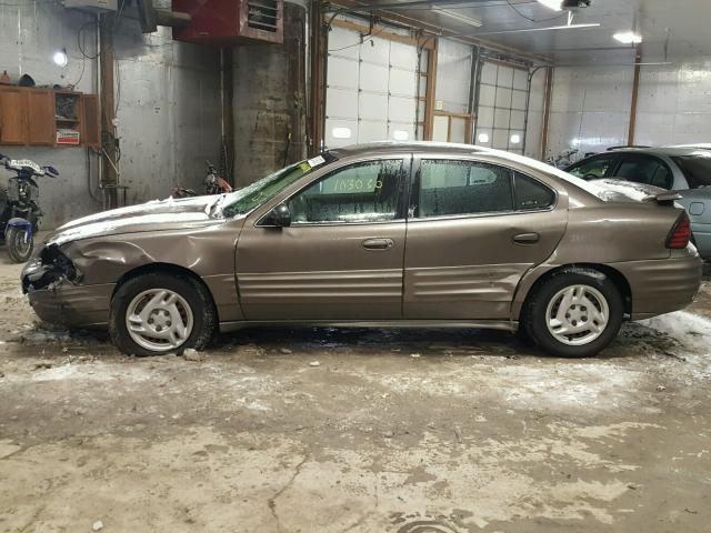 1G2NF52E52M652994 - 2002 PONTIAC GRAND AM S BROWN photo 9