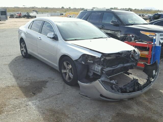 1G1ZC5E05CF392505 - 2012 CHEVROLET MALIBU 1LT SILVER photo 1