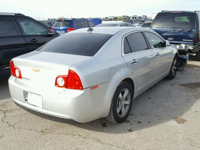 1G1ZC5E05CF392505 - 2012 CHEVROLET MALIBU 1LT 银色 照片 4