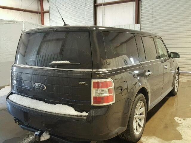 2FMDK52C19BA18627 - 2009 FORD FLEX SEL Սև լուսանկար 4