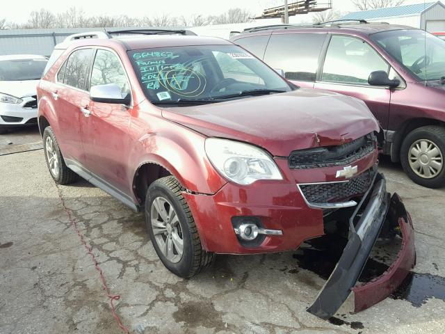 2CNFLGEW0A6388049 - 2010 CHEVROLET EQUINOX LT MAROON photo 1