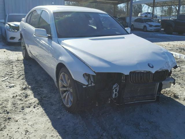 WBAGN63505DS58574 - 2005 BMW 745 LI WHITE photo 1