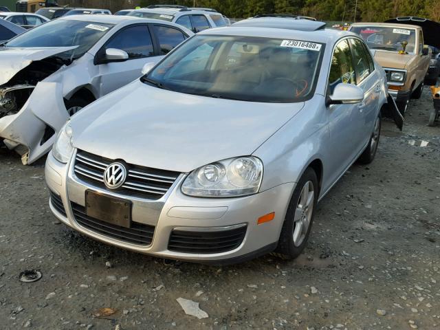 3VWRZ71K19M045851 - 2009 VOLKSWAGEN JETTA SE SILVER photo 2