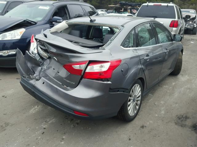 1FAHP3J26CL329018 - 2012 FORD FOCUS TITA GRAY photo 4