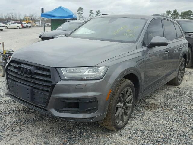 WA1LAAF74HD058759 - 2017 AUDI Q7 PREMIUM GRAY photo 2