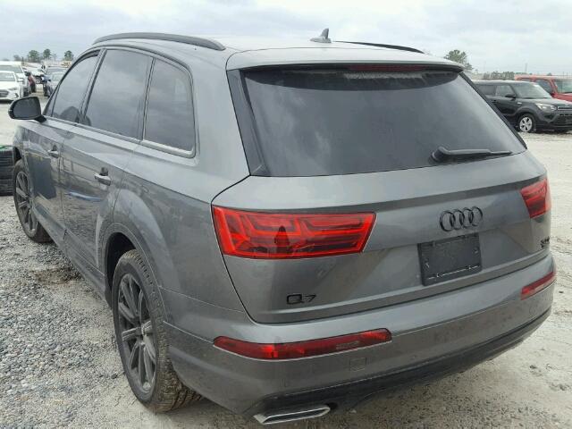 WA1LAAF74HD058759 - 2017 AUDI Q7 PREMIUM GRAY photo 3