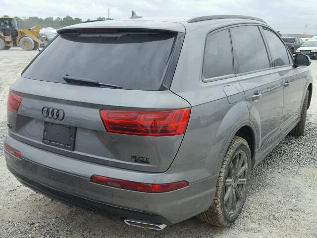 WA1LAAF74HD058759 - 2017 AUDI Q7 PREMIUM GRAY photo 4