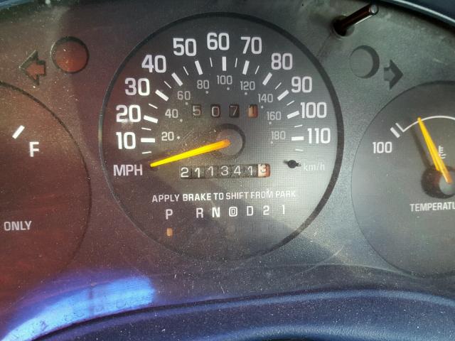 2G1WL52M5V1164296 - 1997 CHEVROLET LUMINA BAS 黑色 照片 8