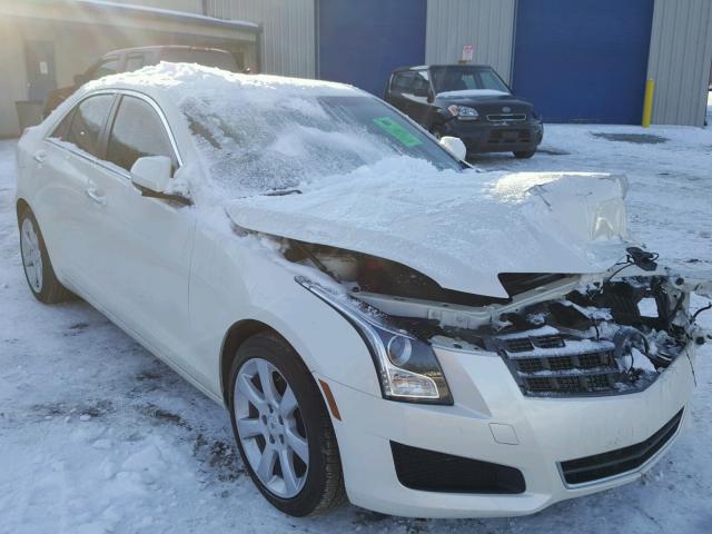 1G6AG5RX1E0160038 - 2014 CADILLAC ATS WHITE photo 1