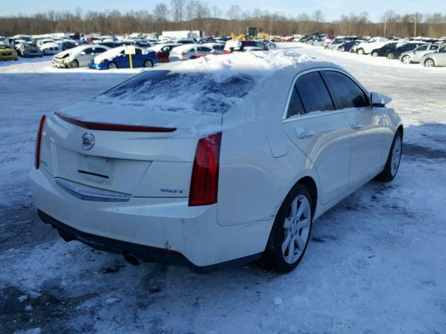 1G6AG5RX1E0160038 - 2014 CADILLAC ATS WHITE photo 4