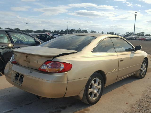 2T1CF22PX3C608054 - 2003 TOYOTA CAMRY SOLA GOLD photo 4