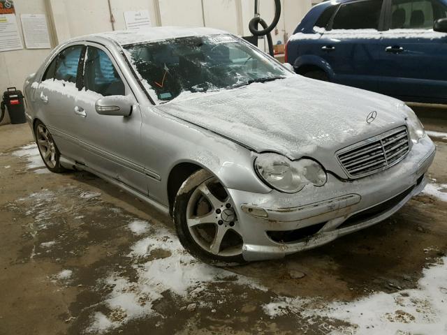 WDBRF52H17E027502 - 2007 MERCEDES-BENZ C 230 SILVER photo 1