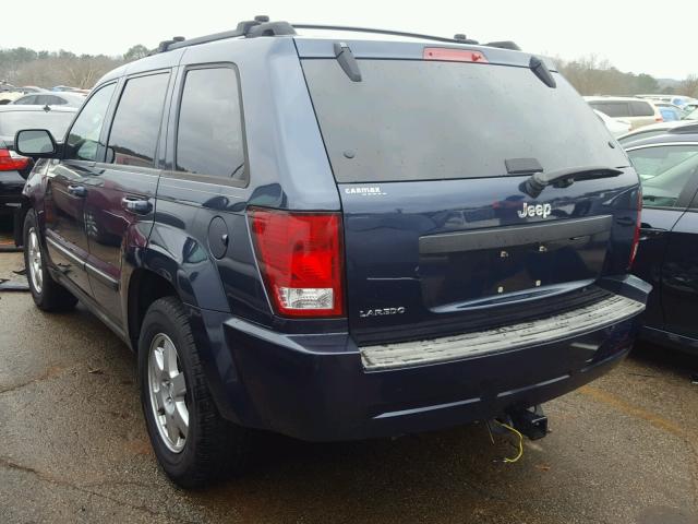 1J8GS48K18C216674 - 2008 JEEP GRAND CHER BLUE photo 3