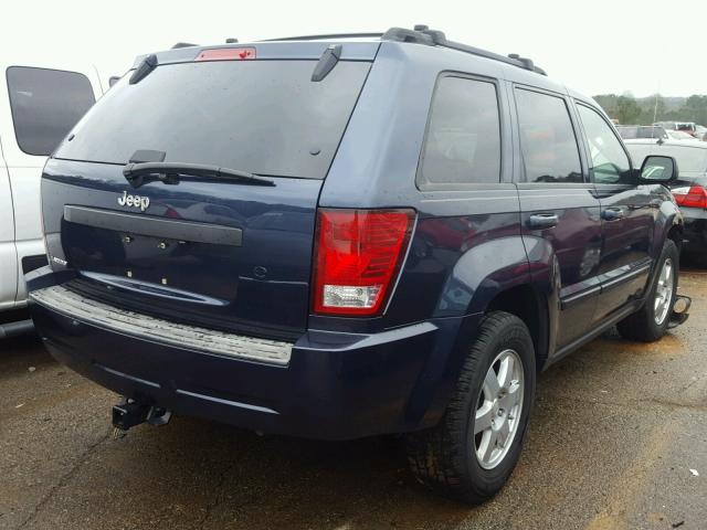 1J8GS48K18C216674 - 2008 JEEP GRAND CHER BLUE photo 4