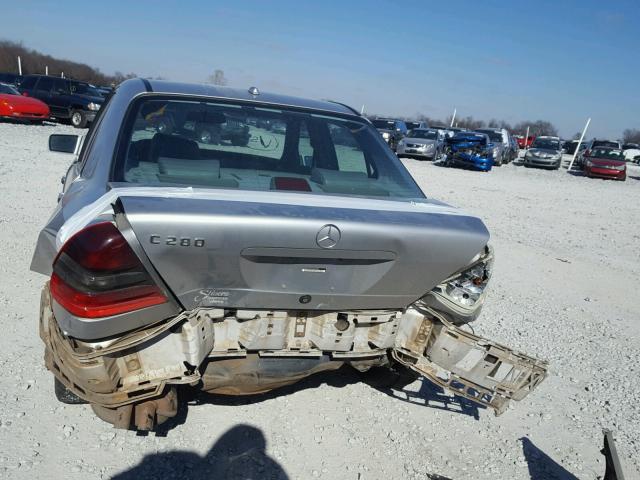 WDBHA29GXYA826032 - 2000 MERCEDES-BENZ C 280 SILVER photo 9