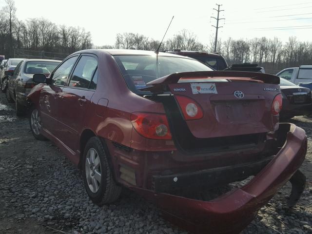 1NXBR32E26Z586996 - 2006 TOYOTA COROLLA CE RED photo 3