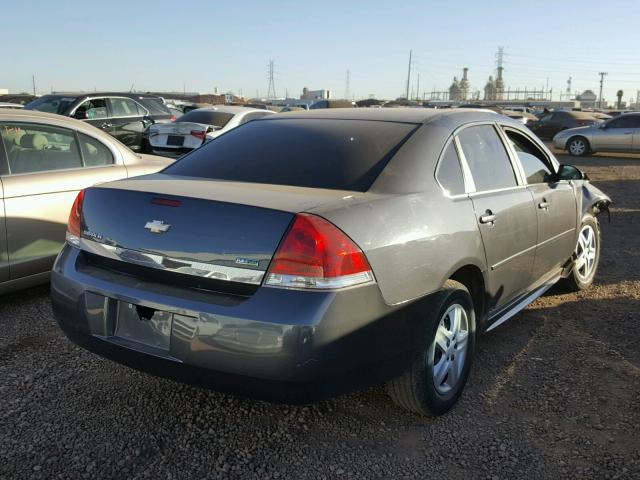 2G1WF5EK5B1258787 - 2011 CHEVROLET IMPALA LS BLACK photo 4