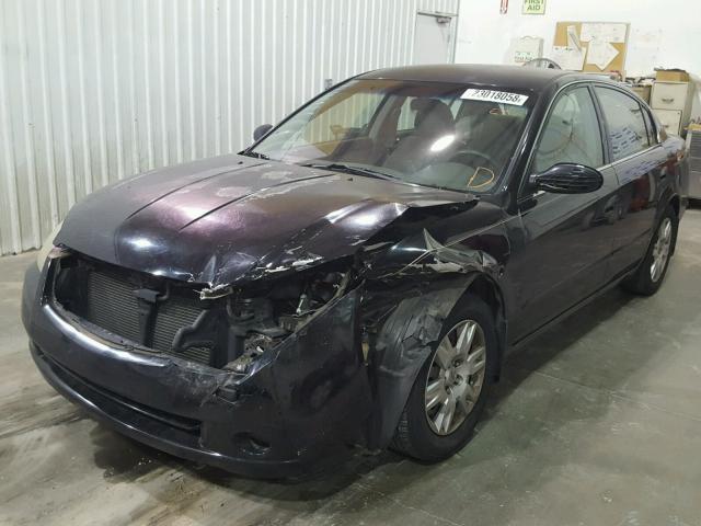 1N4AL11D96C176013 - 2006 NISSAN ALTIMA S BLACK photo 2