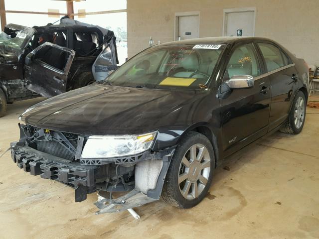 3LNHM26T59R611641 - 2009 LINCOLN MKZ BLACK photo 2