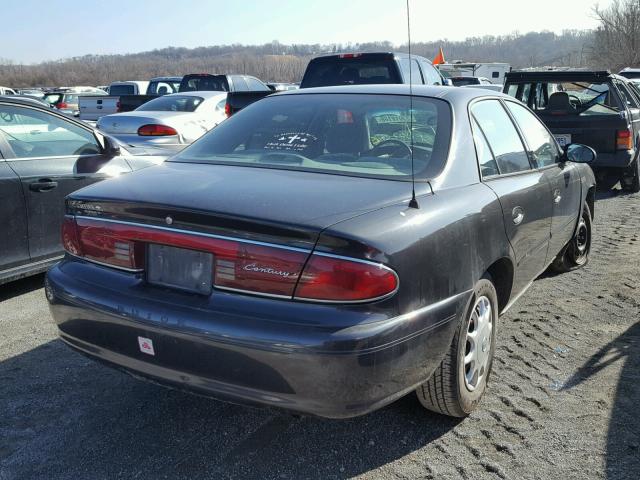 2G4WS52J741212309 - 2004 BUICK CENTURY CU CHARCOAL photo 4