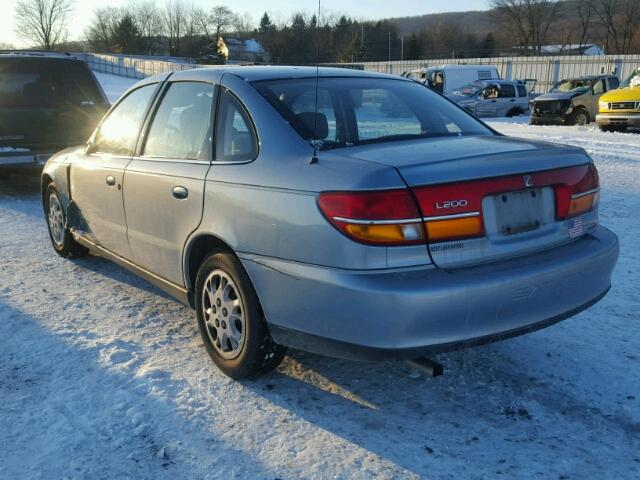 1G8JU54F72Y579894 - 2002 SATURN L200 GRAY photo 3