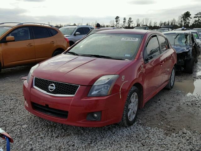 3N1AB6AP9CL784329 - 2012 NISSAN SENTRA 2.0 RED photo 2