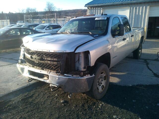 1GC1KVCG1BF230599 - 2011 CHEVROLET SILVERADO GRAY photo 2