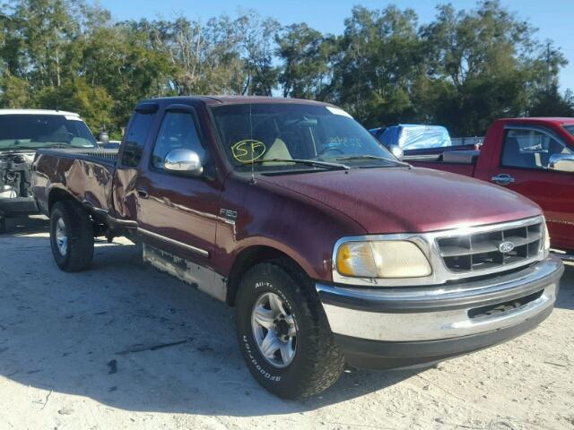 1FTZX1765WNB89517 - 1998 FORD F150 RED photo 1