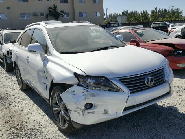 2T2ZK1BA0FC191197 - 2015 LEXUS RX 350 WHITE photo 1