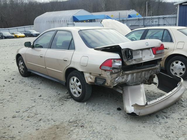 1HGCG655X2A022408 - 2002 HONDA ACCORD LX BROWN photo 3