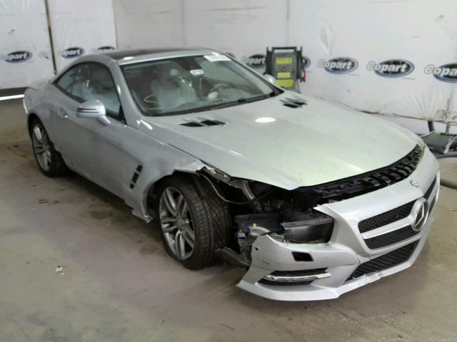 WDDJK7DA3DF006586 - 2013 MERCEDES-BENZ SL 550 SILVER photo 1