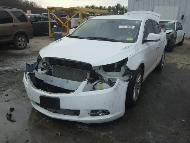 1G4GC5ED1BF124661 - 2011 BUICK LACROSSE C WHITE photo 2