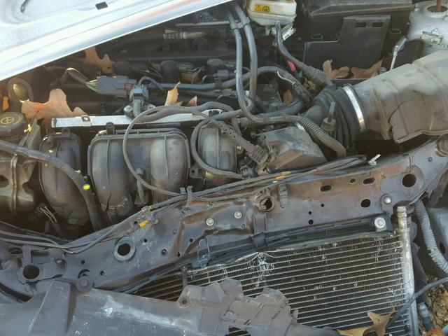 1FAFP34N67W114157 - 2007 FORD FOCUS ZX4 SILVER photo 7