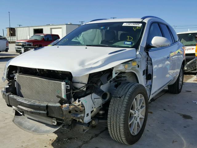 5GAKRAKD9GJ206637 - 2016 BUICK ENCLAVE WHITE photo 2