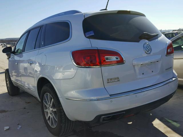 5GAKRAKD9GJ206637 - 2016 BUICK ENCLAVE WHITE photo 3