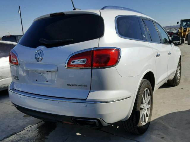 5GAKRAKD9GJ206637 - 2016 BUICK ENCLAVE WHITE photo 4
