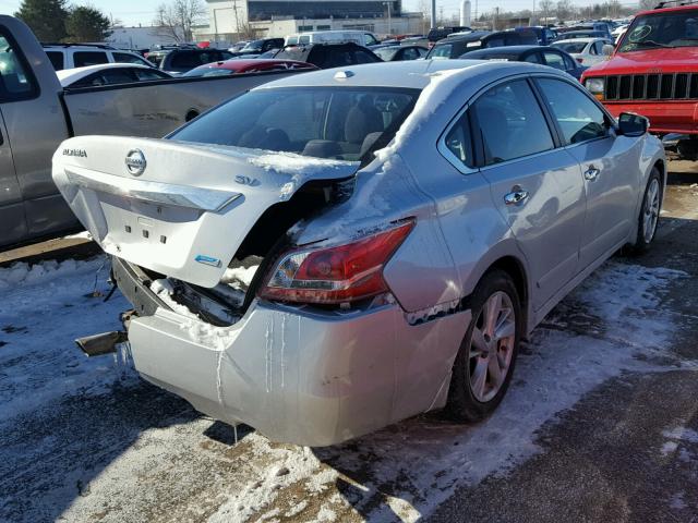 1N4AL3AP4DC273204 - 2013 NISSAN ALTIMA 2.5 SILVER photo 4