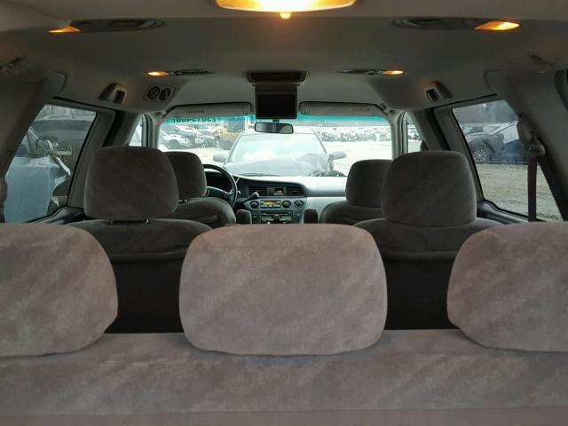 5FNRL18834B149024 - 2004 HONDA ODYSSEY EX GRAY photo 9