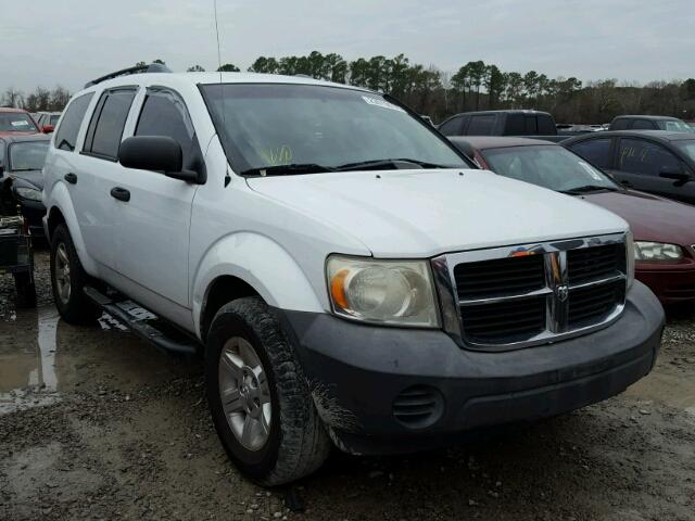 1D8HD38N78F104567 - 2008 DODGE DURANGO SX WHITE photo 1