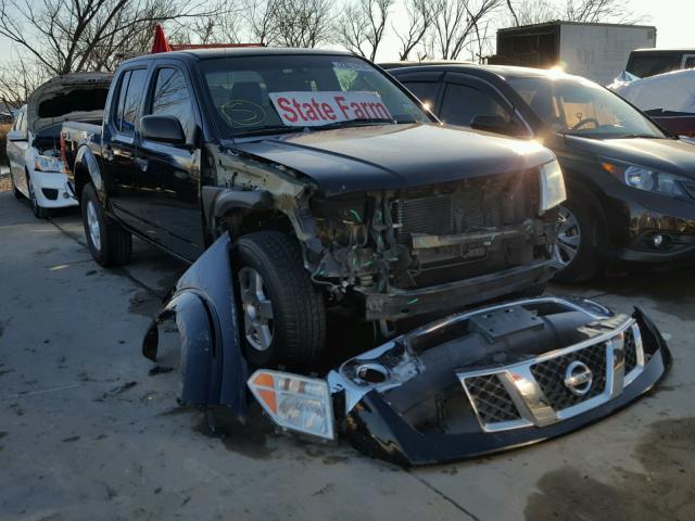 1N6AD07U87C409435 - 2007 NISSAN FRONTIER C BLACK photo 1