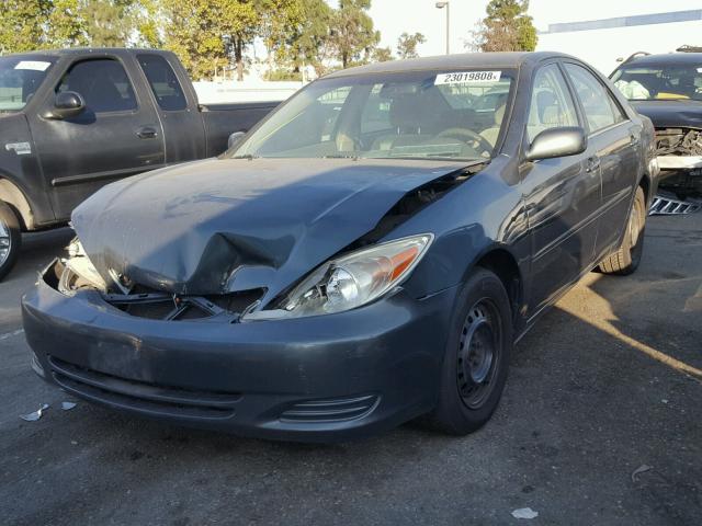 4T1BE32K84U342929 - 2004 TOYOTA CAMRY LE GREEN photo 2