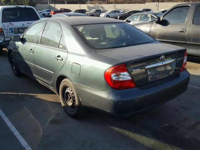 4T1BE32K84U342929 - 2004 TOYOTA CAMRY LE GREEN photo 3