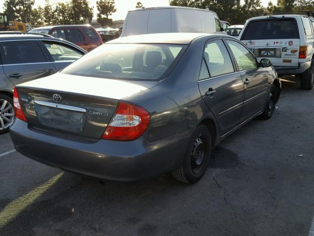 4T1BE32K84U342929 - 2004 TOYOTA CAMRY LE GREEN photo 4