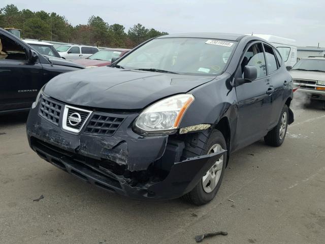 JN8AS58V29W448413 - 2009 NISSAN ROGUE S BLACK photo 2