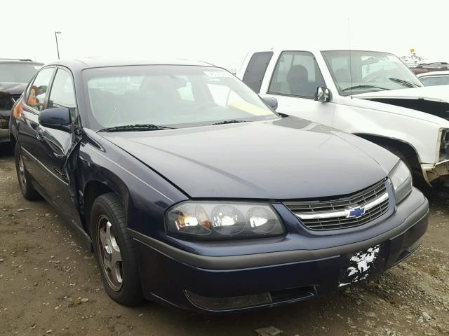 2G1WH55K829343179 - 2002 CHEVROLET IMPALA LS BLUE photo 1