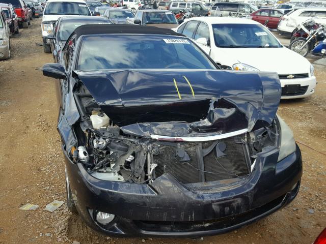 4T1FA38P66U106086 - 2006 TOYOTA CAMRY SOLA BLACK photo 9