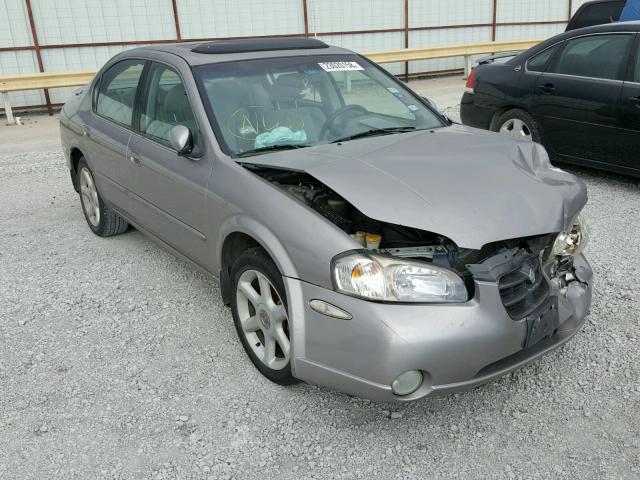 JN1CA31D51T826892 - 2001 NISSAN MAXIMA GXE SILVER photo 1