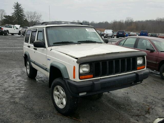 1J4FJ68S1WL269111 - 1998 JEEP CHEROKEE S WHITE photo 1