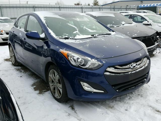 KMHD35LE2DU111320 - 2013 HYUNDAI ELANTRA GT BLUE photo 1